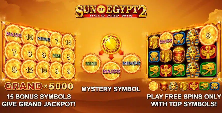 Ігровий автомат Sun Of Egypt 2