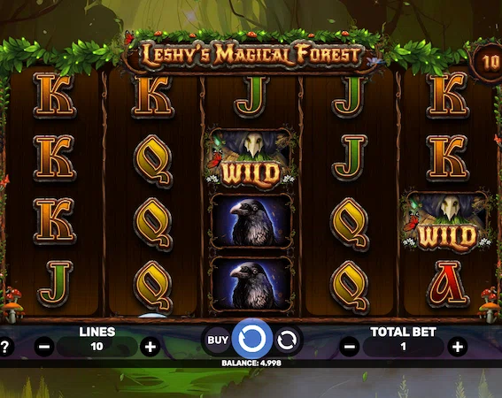 Гра казино Leshy’s Magical Forest