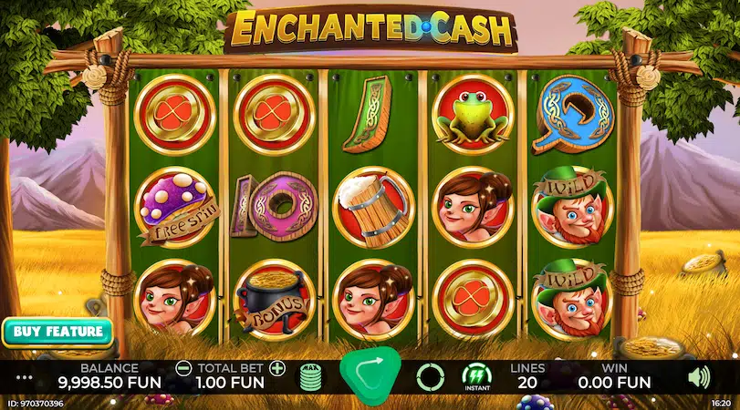 Автомат Enchanted Cash від Caleta Gaming 