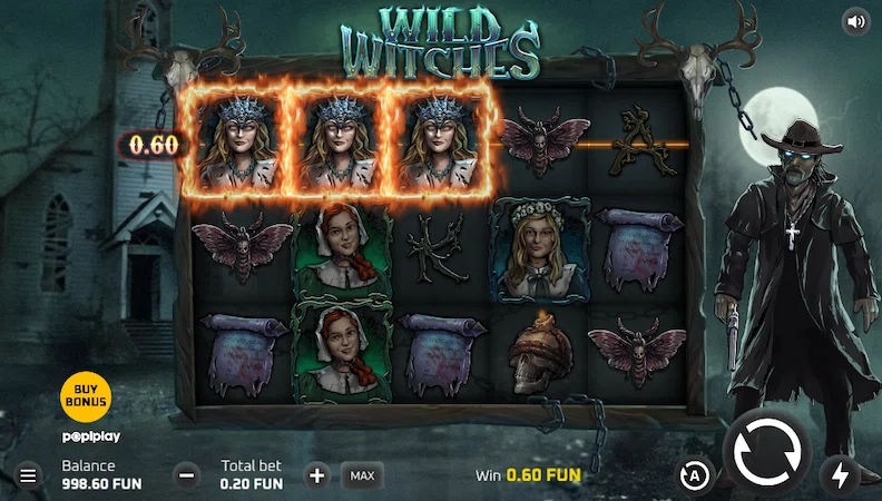 Автомат Wild Witches від Popiplay