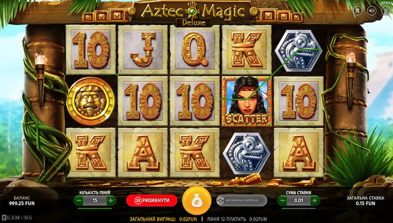 Слот Aztec Magic Deluxe від BGaming