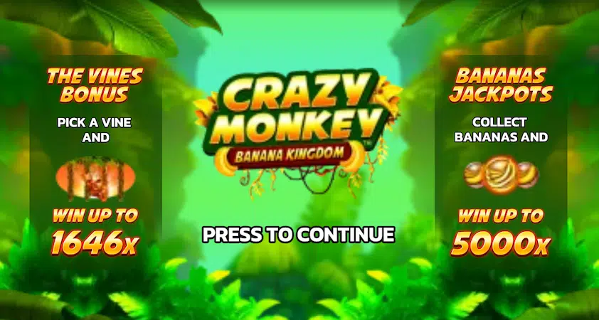 Crazy Monkey слот: особливості та виграшні символи — огляд бонусних опцій