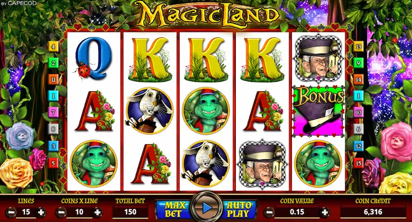 Автомат Magic Land от Capecod Gaming