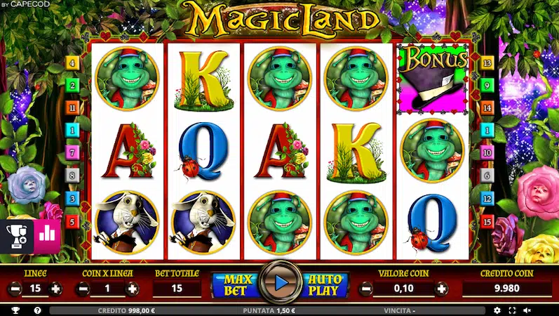 Автомат MagicLand від Capecod Gaming